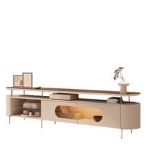 Rack Bancada Ária Castanho Off White - HB Móveis