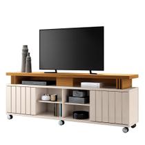 Rack Bancada Briz 1.8 para TV até 70” - HB Móveis Rack Bancada Briz 1.8 para TV até 70” - HB Móveis