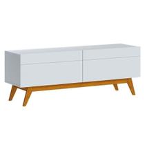 Rack Bancada Classic 2 Gavetas Branco Acetinado - Imcal