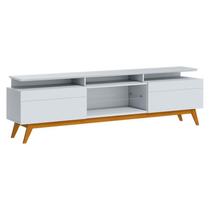 Rack Bancada Classic 2 Gavetas com Nicho 2.2 Branco Acetinado - Imcal