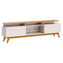 Rack Bancada Classic 2 Gavetas com Nicho 2.2 Off White Nature - Imcal Rack Bancada Classic 2 Gavetas com Nicho 2.2 Off White Nature - Imcal