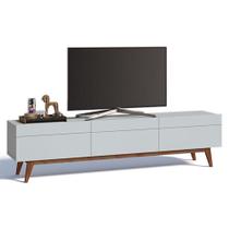 Rack Bancada Classic 3 Gavetas 2.2 Branco Acetinado - Imcal Rack Bancada Classic 3 Gavetas 2.2 Branco Acetinado - Imcal