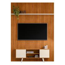 Rack Bancada com Painel New Panorama para TV até 75” - Madetec