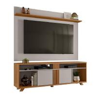 Rack Bancada com Painel para TV até 70 Polegadas 1,80m Freijó / Off White Notável