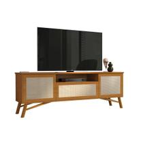 Rack Bancada DA Modelo Retrô 2 Portas Cor Cedro