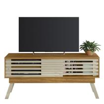 Rack Bancada de TV 65 Pol 150cm Keli Z10 Cumaru/Opala - Mpozenato Rack Bancada de TV 65 Pol 150cm Keli Z10 Cumaru/Opala - Mpozenato