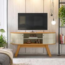 Rack Bancada de TV Atlanta 136cm Linha Arco Madetec