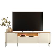 Rack Bancada Dourados para TV até 75” - Mobler