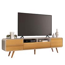 Rack Bancada Época 2.2 para TV até 85” - HB Móveis Rack Bancada Época 2.2 para TV até 85” - HB Móveis