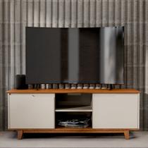 Rack Bancada Flow Cor: Off white/Freijo