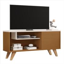 Rack Bancada Heitor com 1 Porta e Nicho Nature Off White Sal