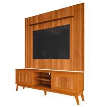 Rack Bancada King Com Painel Para Tv Até 75" Avante Cedro Rack Bancada King Com Painel Para Tv Até 75" Avante Cedro