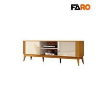 Rack Bancada Legacy 1,60m Para Tv's Até 60 - Ripado Edn Rack Bancada Legacy 1,60m Para Tv's Até 60 - Ripado Edn