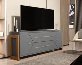 Rack Bancada Luxo 5085 Para Tv Até 75" JB Bechara - Onix