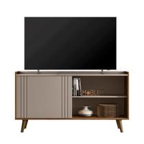 Rack Bancada New Austin Retrô para TV até 50” Polegadas Rack Bancada New Austin Retrô para TV até 50” Polegadas