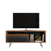 Rack Bancada NT 1285 Freijó com Preto - Notável