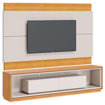 Rack Bancada Ópera com Painel para TV Classic 2.2 Off White Nature - Imcal