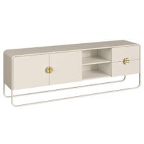 Rack Bancada Organica TV 65 Pol 180 cm 28076 Artesano Rack Bancada Organica TV 65 Pol 180 cm 28076 Artesano