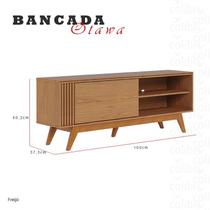 Rack Bancada Otawa Freijo Colibri