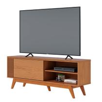 Rack Bancada Otawa TV até 60 Polegadas Pés de Madeira Maciça