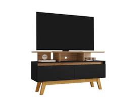 Rack Bancada para Sala Rubi 1.2 Bechara 2 Portas TV até 50 Rack Bancada para Sala Rubi 1.2 Bechara 2 Portas TV até 50