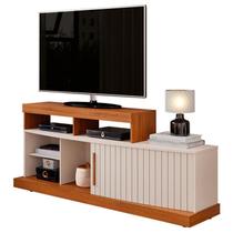 Rack Bancada para Sala Valle Freijó Off White DJ Móveis