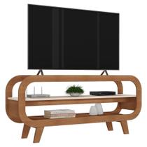 Rack Bancada Para Tv 42"Cm Mdf Cinamomo Off White Cinamomo Rack Bancada Para Tv 42"Cm Mdf Cinamomo Off White Cinamomo