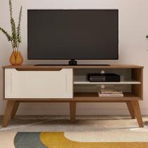Rack Bancada Para Tv 60 Pol 134 Cm 4710 Cinamomo Off White Arly
