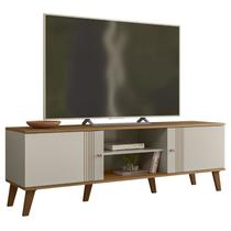 Rack Bancada Para TV 65 Pol 160 cm Denv Off White Nature PLLA