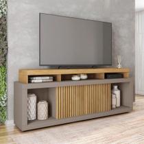 Rack Bancada Para Tv 70 Polegadas Aegon Caemmun Buriti / Fendi