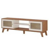 Rack Bancada Para Tv 75 Pol 180 cm 4675 Cinamomo Off White ARLY