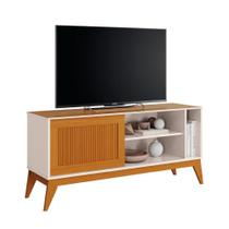 Rack Bancada Para Tv Até 55 Polegadas 1,36m Ripado Aruba