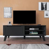 Rack Bancada Para Tv ate 60 Preto Lotus - Artely