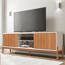 Rack Bancada Para Tv Até 72 Polegadas Tiger Marrom Caemmun