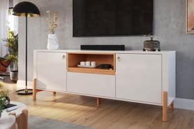 Rack Bancada para Tv Sala de estar Gliss Lukaliam Rack Bancada para Tv Sala de estar Gliss Lukaliam