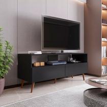 Rack Bancada para TVs até 55 Adawi MDP/BP Preto G96 - Gran Belo