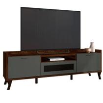 Rack Bancada para TVs até 75 Polegadas Arcade 1.8 Palisandro Cinza Régio Mobler Rack Bancada para TVs até 75 Polegadas Arcade 1.8 Palisandro Cinza Régio Mobler