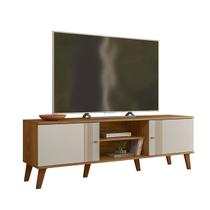 Rack Bancada Sala Estar TV Até 65 Polegadas 2 Portas de Correr 1 Prateleira Denver 1,60