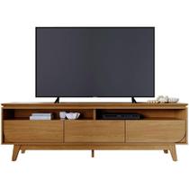 Rack Bancada Serena 3 Gavetas Para Tv De 75 Polegadas Cumaru