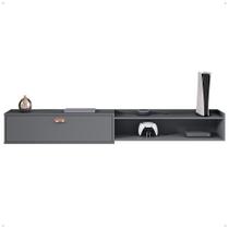 Rack Bancada Suspensa 1.8 Estante Home Supremo King Tv 70 Pol. 1 Porta Nicho Organizador Sala Quarto - Lojas RPM