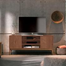 Rack Bancada TI Estilo Retrô Para TV Até 60'' Polegadas Cor Cedro