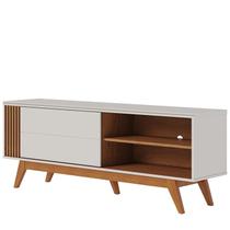 Rack Bancada Tv 65 Pol 160 cm Otawa Off White Matte Freijo Colibri Rack Bancada Tv 65 Pol 160 cm Otawa Off White Matte Freijo Colibri