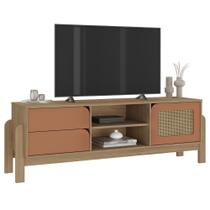 Rack Bancada Tv 65 Pol Nature 160 cm ARLY