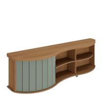 Rack Bancada Tv 75 Pol 180 Cm 4700 Carvalho Off White Menta Arly Carvalho Off White Menta Rack Bancada Tv 75 Pol 180 Cm 4700 Carvalho Off White Menta Arly Carvalho Off White Menta