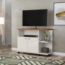 Rack Bancada TV Lisboa - Lukaliam Móveis - Até 32 40 42 50 Polegadas