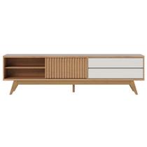 Rack Bancada Veneza Freijó Off White Matte Colibri