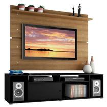 Rack Cancun e Painel para Tv até 65" Preto Madesa Rack Cancun e Painel para Tv até 65" Preto Madesa