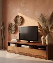 Rack Canela 1,90 X 50 X 55 - Madeira Macica - Moveis De Gramado Rack Canela 1,90 X 50 X 55 - Madeira Macica - Moveis De Gramado