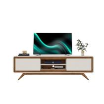 Rack Channel 2.2 Nature/Off White - Fabri Móveis Rack Channel 2.2 Nature/Off White - Fabri Móveis