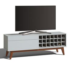 Rack Classic AD 1.4 Branco Acetinado - Imcal Móveis